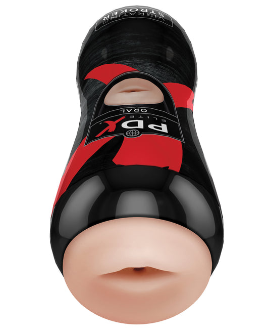 PDX Elite PDX Elite Vibrating Stroker - Oral - Image 2