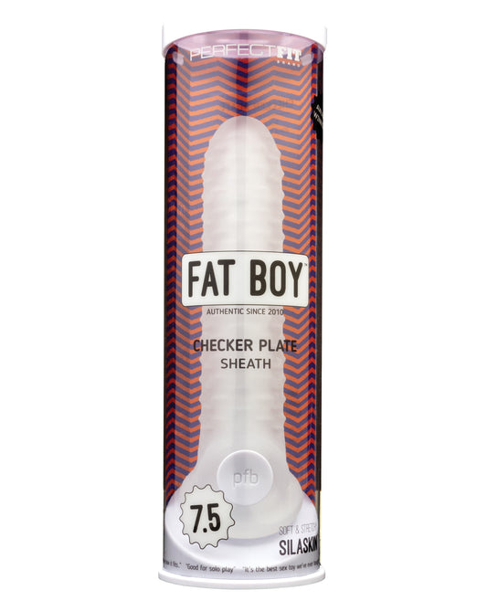 Perfect Fit Perfect Fit Fat Boy 7.5" Checker Plate Sheath- Clear - Image 2