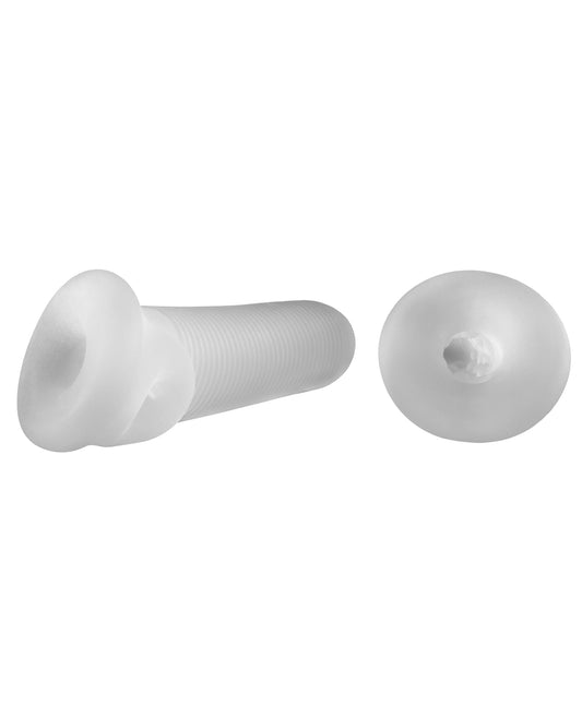 Perfect Fit Perfect Fit Fat Boy Micro Ribbed Sheath 5.5" - Clear - Image 2