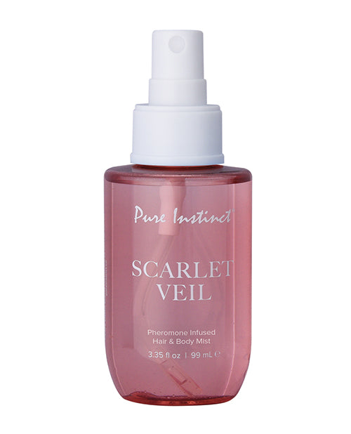 Pure Instinct Pheromone Hair & Body Mist Scarlet Veil - 3.35 oz