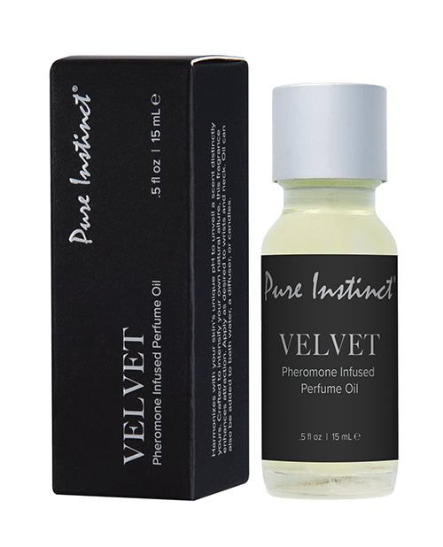 Pure Instinct Pure Instinct Pheromone Perfume Oil Velvet - 15 ml Dropper Glass - Image 2