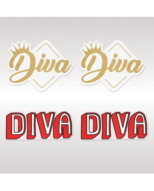 Peekaboos Peekaboos Diva Pasties - 2 Pairs - Image 2