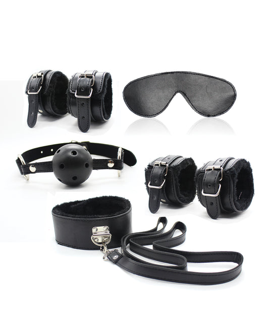 Plesur Plesur Everything Bondage 12 Piece Kit - Black - Image 2