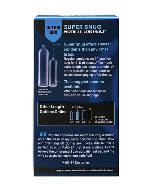 One My One Super Snug Condoms - Pack of 10 - Image 2