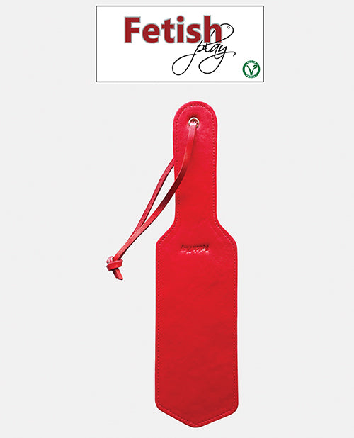 Rouge Rouge Fetish Play Vegan Leather Paddle - Red - Image 2