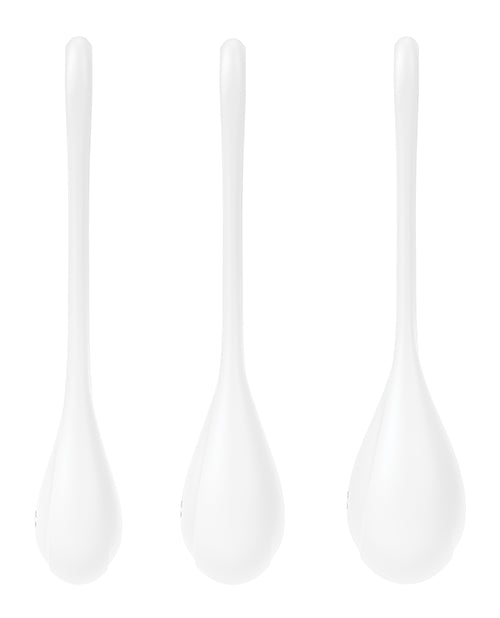 Satisfyer Satisfyer Yoni Power 1 Balls Training Set - White - Image 2
