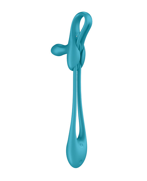 Satisfyer Satisfyer Plug & Play 1 Vibrator - Blue/Green - Image 2