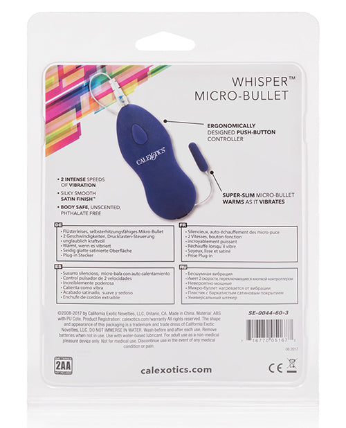 California Exotic Bullets Whisper Micro Bullet - Purple - Image 2