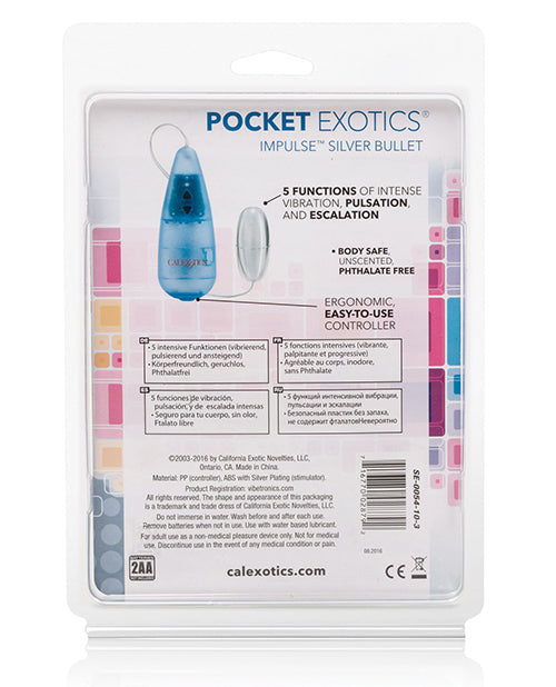 Pocket Exotics Impulse Pocket Paks w/Silver Bullet - Image 2