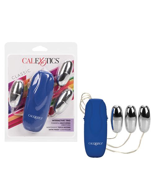 California Exotic Bullets Inter-Actives Trio - Blue - Image 2