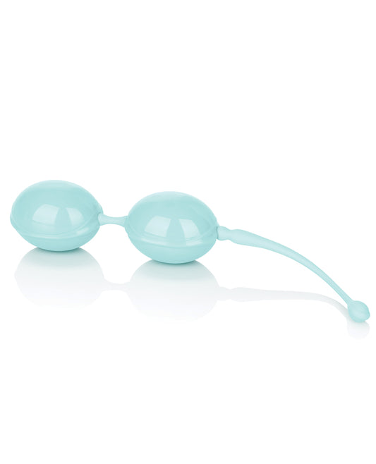 California Exotic Novelties Weighted Kegel Balls - Teal - Image 2