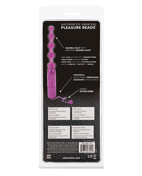 Pleasure Beads Vibrating Pleasure Beads Waterproof - Purple - Image 2
