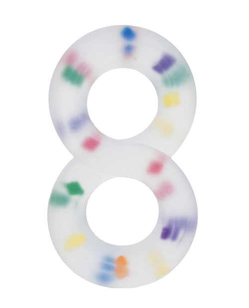 Alpha Alpha Liquid Silicone Crazy 8 Party Ring - Image 2