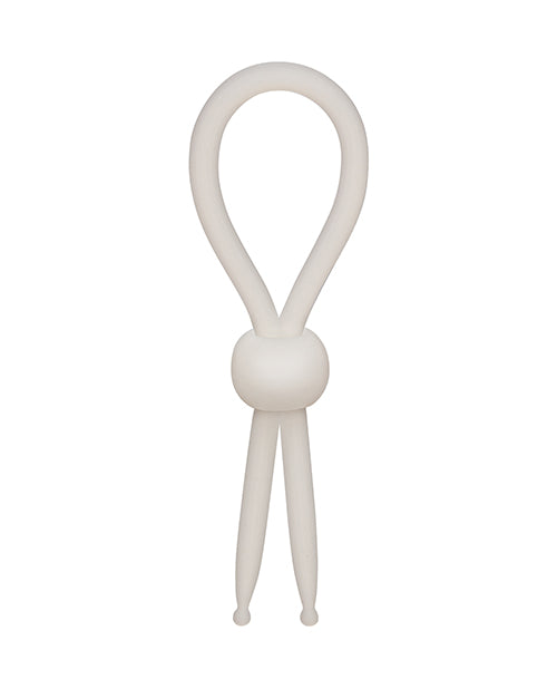 Alpha Liquid Silicone Alpha Liquid Silicone Lasso Cock Ring - Natural - Image 2