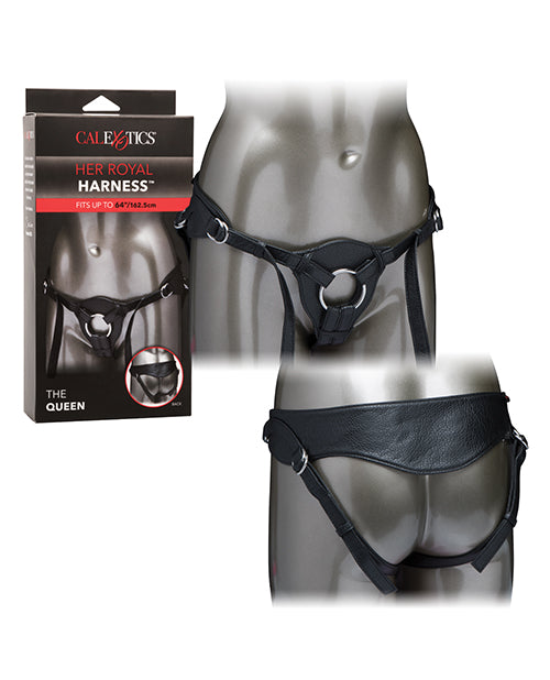 Her Royal Harness Her Royal Harness The Queen - Black - Image 2