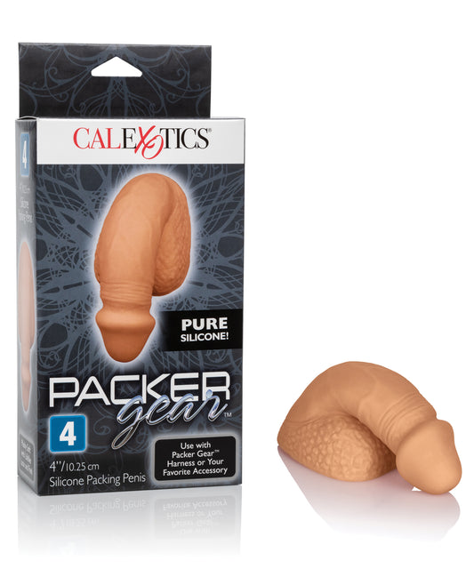 Packer Gear Packer Gear 4" Silicone Packing Penis - Tan - Image 2
