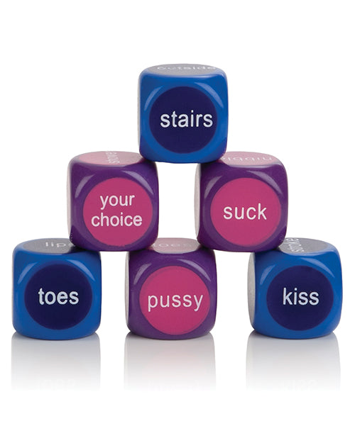 California Exotic Novelties Hot & Spicy Party Dice - Image 2