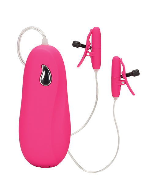 California Exotic Novelties Nipple Play Vibrating Heated Nipple Teasers - Pink - Image 2