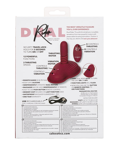 Dual Rider Dual Rider Remote Control Thrust and Grind - Red - Image 2