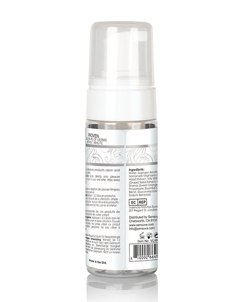 Sensuva Sensuva Think Clean Thoughts Foaming Toy Cleaner - 5.07 oz - Image 2