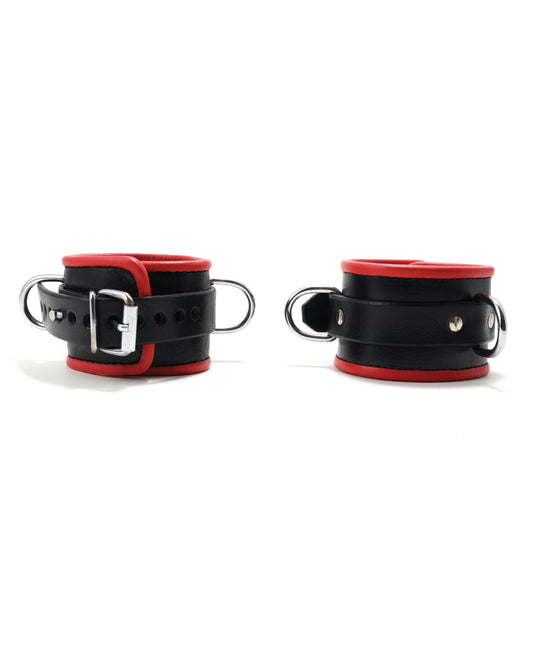 665 665 Padded Locking Wrist Restraint - Red - Image 2