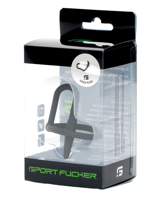 Sport Fucker Sport Fucker Cock Plug - Black - Image 2