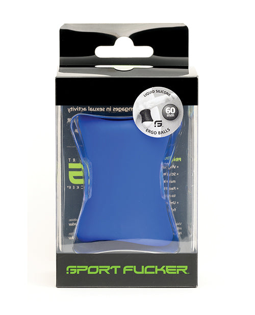 Sport Fucker Sport Fucker Ergo Balls - 60 mm Blue - Image 2