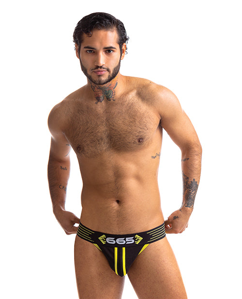 665 665 Rally Jockstrap - S Yellow - Image 2