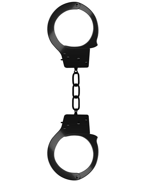 Ouch Shots Ouch Beginner's Handcuffs - Black - Image 2