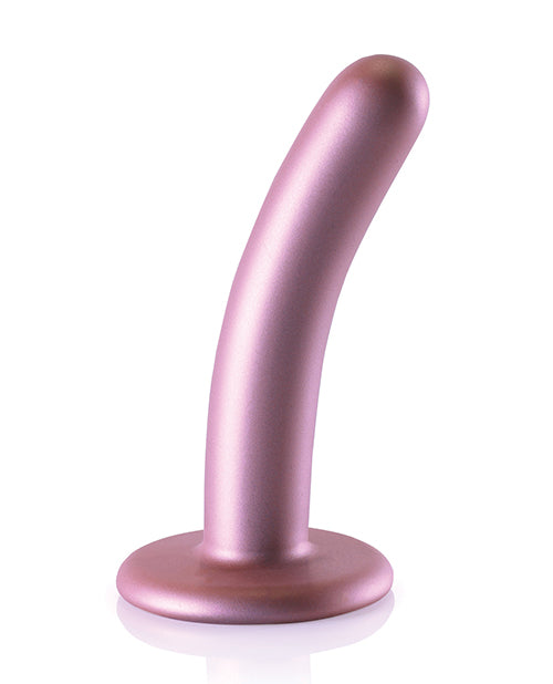 Ouch Shots Ouch 5" Smooth G-Spot Dildo - Rose Gold - Image 2