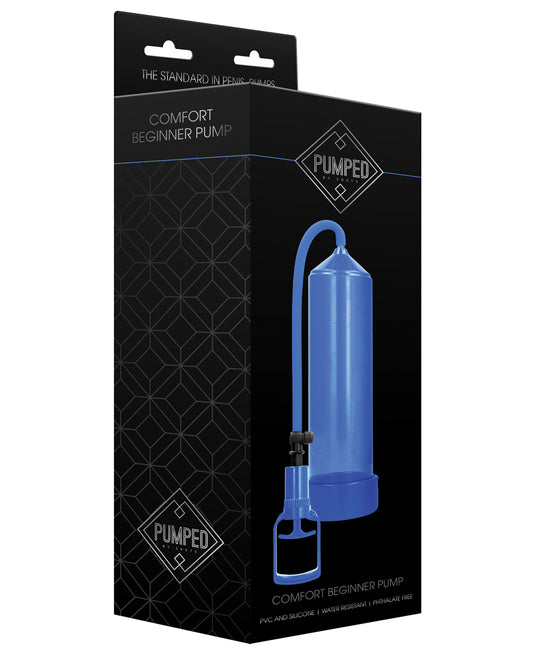 Pumped Shots Pumped Comfort Beginner Pump - Blue - Image 2