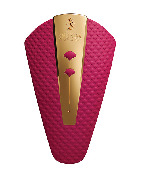 Shunga Shunga Obi Intimate Massager - Raspberry - Image 2