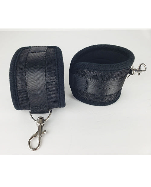 Spartacus Spartacus Wrist Restraints - Neoprene Black - Image 2