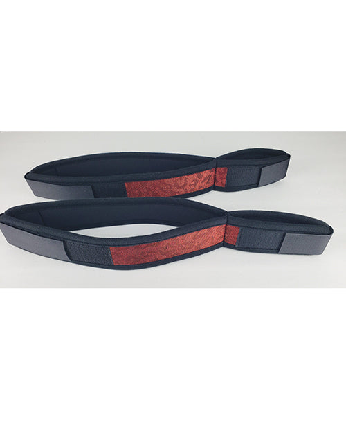 Spartacus Spartacus Wrist to Thigh Cuffs - Neoprene Red - Image 2