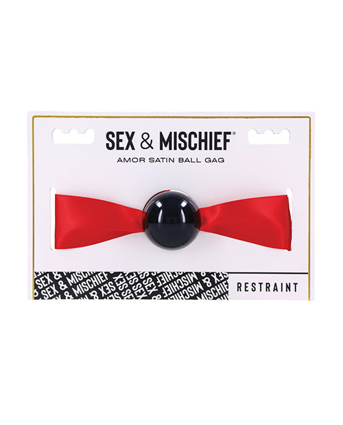 Sex & Mischief Amor Sex & Mischief Amor Satin Ball Gag - Image 2