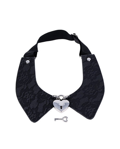 Sex & Mischief Sex & Mischief Heartbound Lace Day Collar - Image 2