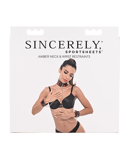 Sincerely Amber Sincerely Amber Neck & Wrist Restraint - Image 2