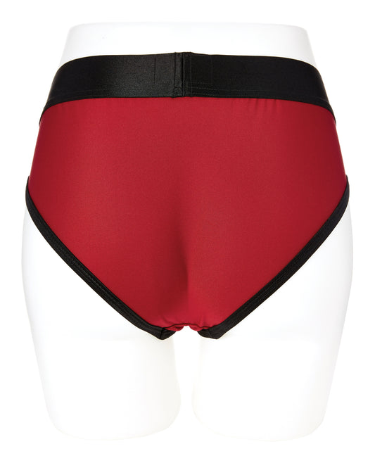 Sportsheets Sportsheets Em.Ex. Contour Harness XX-Large - Red - Image 2