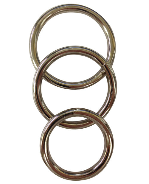 Sportsheets Sportsheets Metal O-Ring - Pack of 3 - Image 2