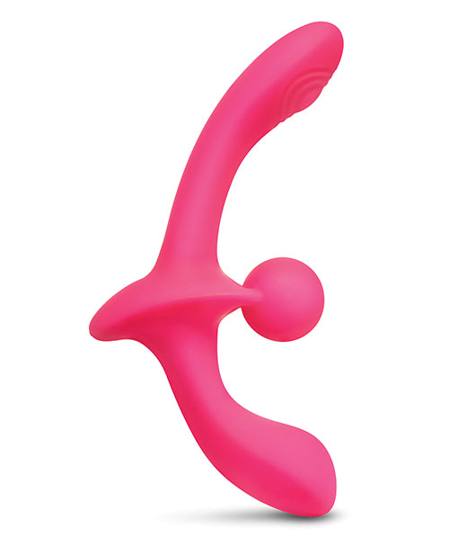 Together Double Tap Double-Ended Vibrating Strapless Strap-On - Image 2