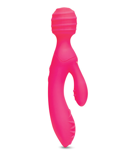 Together Tri Delight Dual-Ended Triple Stim Wand & Rabbit Vibrator - Image 2