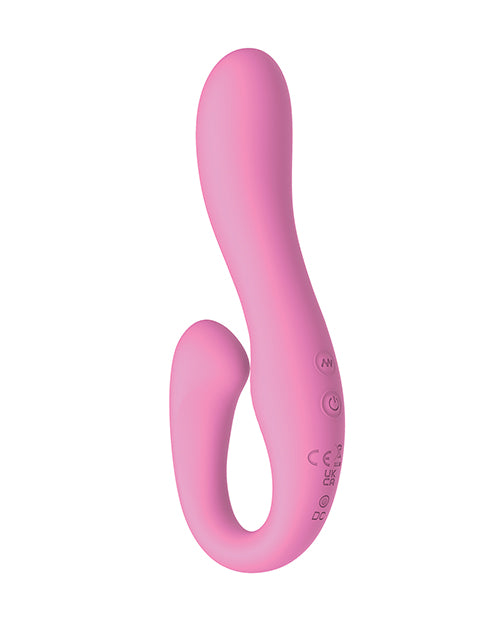 Chri Dual Action Vibrator - Pink - Image 2
