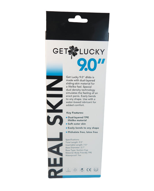 Get Lucky Get Lucky 9.0" Real Skin Series - Flesh - Image 2