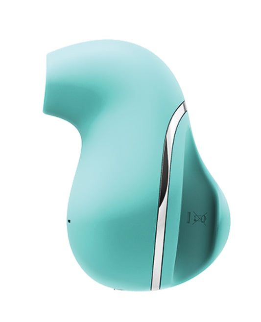VeDO VeDO Suki Rechargeable Vibrating Sucker - Tease Me Turquoise - Image 2