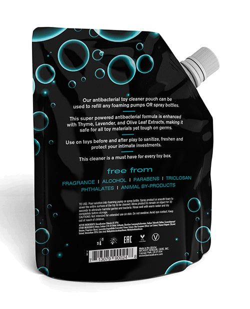 Wicked Sensual Care Wicked Sensual Care Foaming + Spray Toy Cleaner Refill Pouch - 24 oz - Image 2