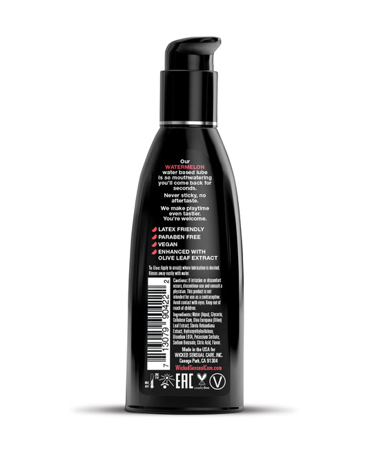 Wicked Sensual Care Wicked Sensual Care Water Based Lubricant - 2 oz Watermelon - Image 2