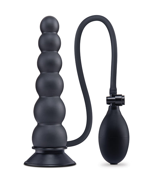 Size Up 7 Inch Silicone Ripple Inflatable Butt Plug - Image 2