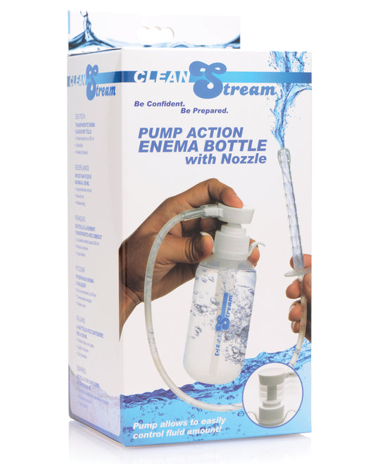 CleanStream CleanStream Pump Action Enema Bottle w/Nozzle - Image 2