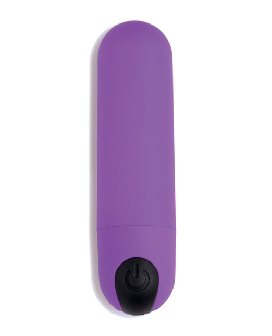 Bang! Bang! Vibrating Bullet w/Remote Control - Purple - Image 2