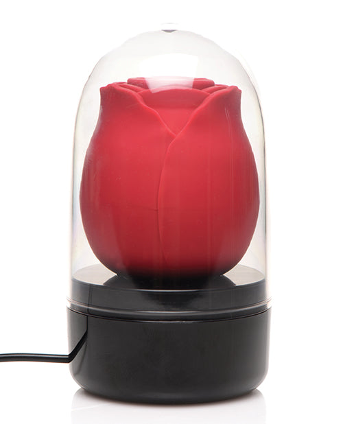 Inmi Inmi Bloomgasm Enchanted Rose 10X Clitoral Stimulator w/Case - Red - Image 2